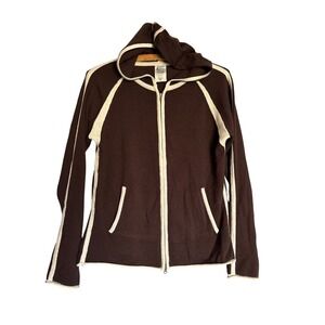 Patagonia Water Girl Womens XS Full Zip Up Hooded Wool Sweater Gorpcore Granola